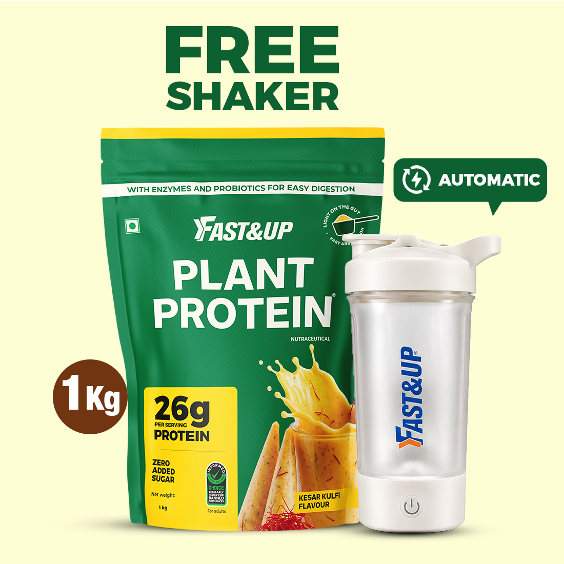 Plant Protein - Kesar Kulfi - 1kg