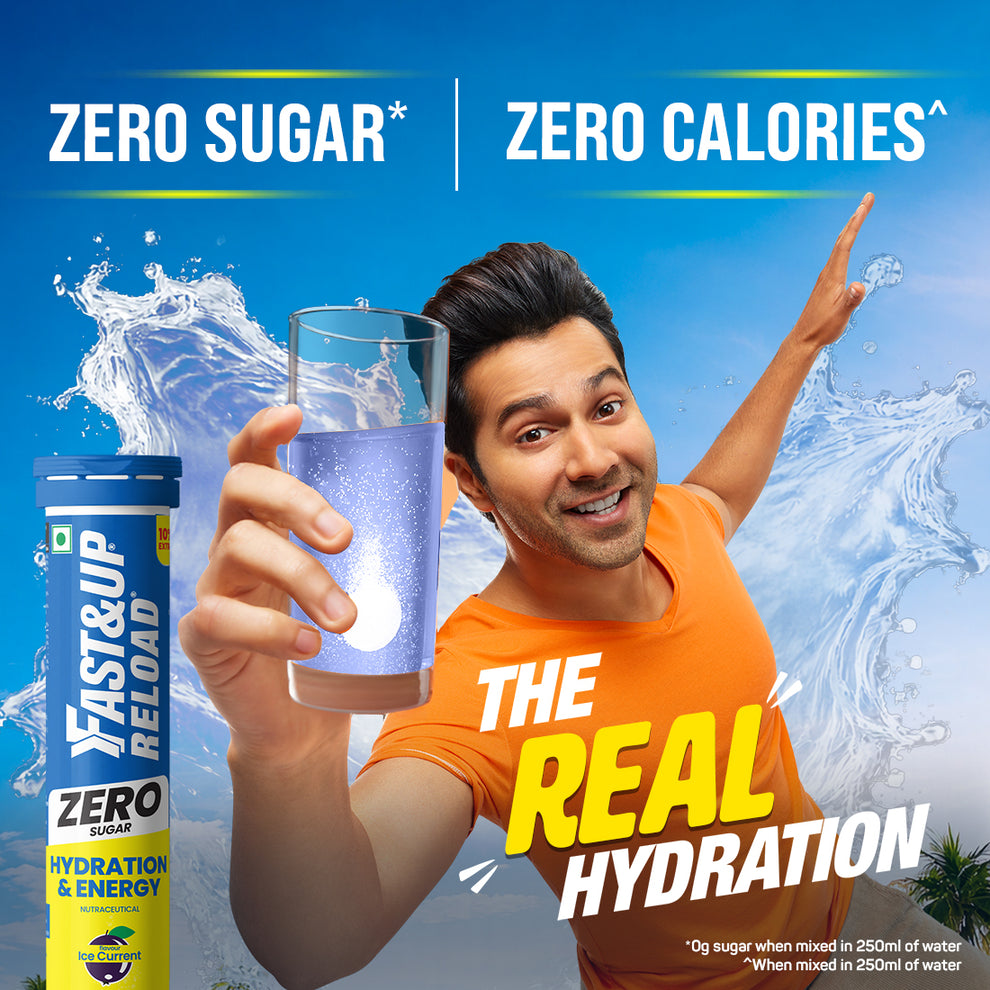 Reload Zero - Sugar-Free Hydration & Energy Electrolytes - Fast&Up