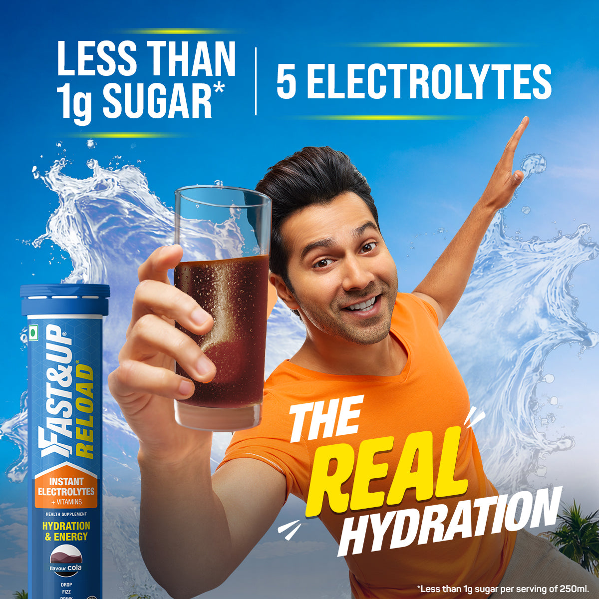Reload - Low Sugar Instant Hydration Drink - Cola