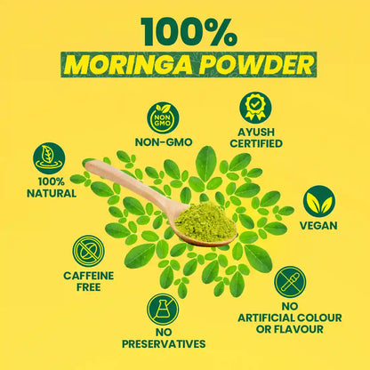 100% Pure & Natural Moringa Powder