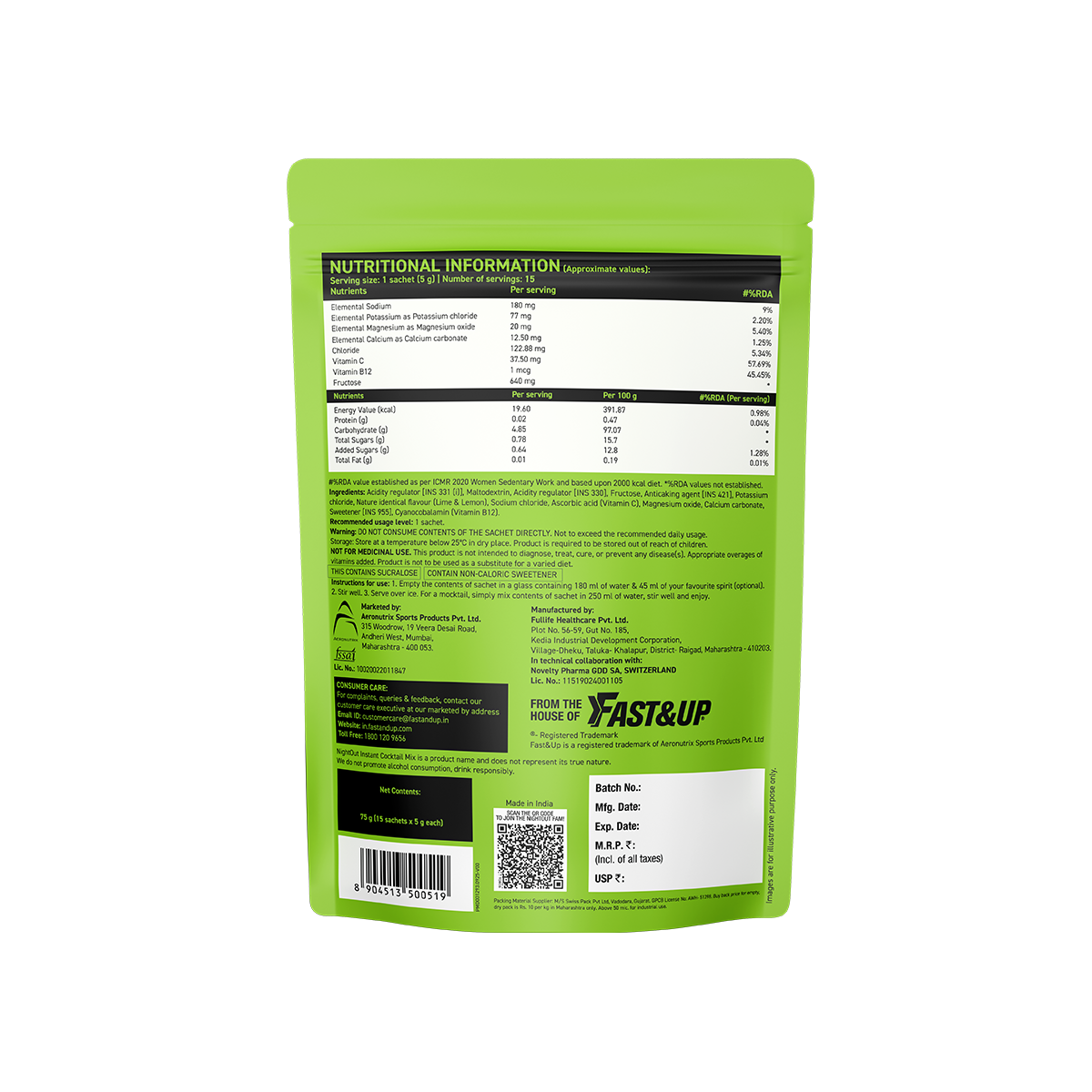 Nutritional Information