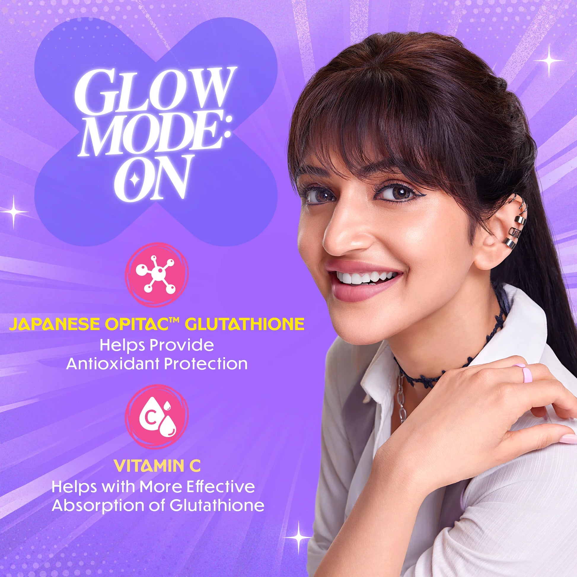 Chicnutrix Glow Glutathione tablets for Even-Toned Skin - Orange Chicnutrix Glow Glutathione tablets for Even-Toned Skin - Orange