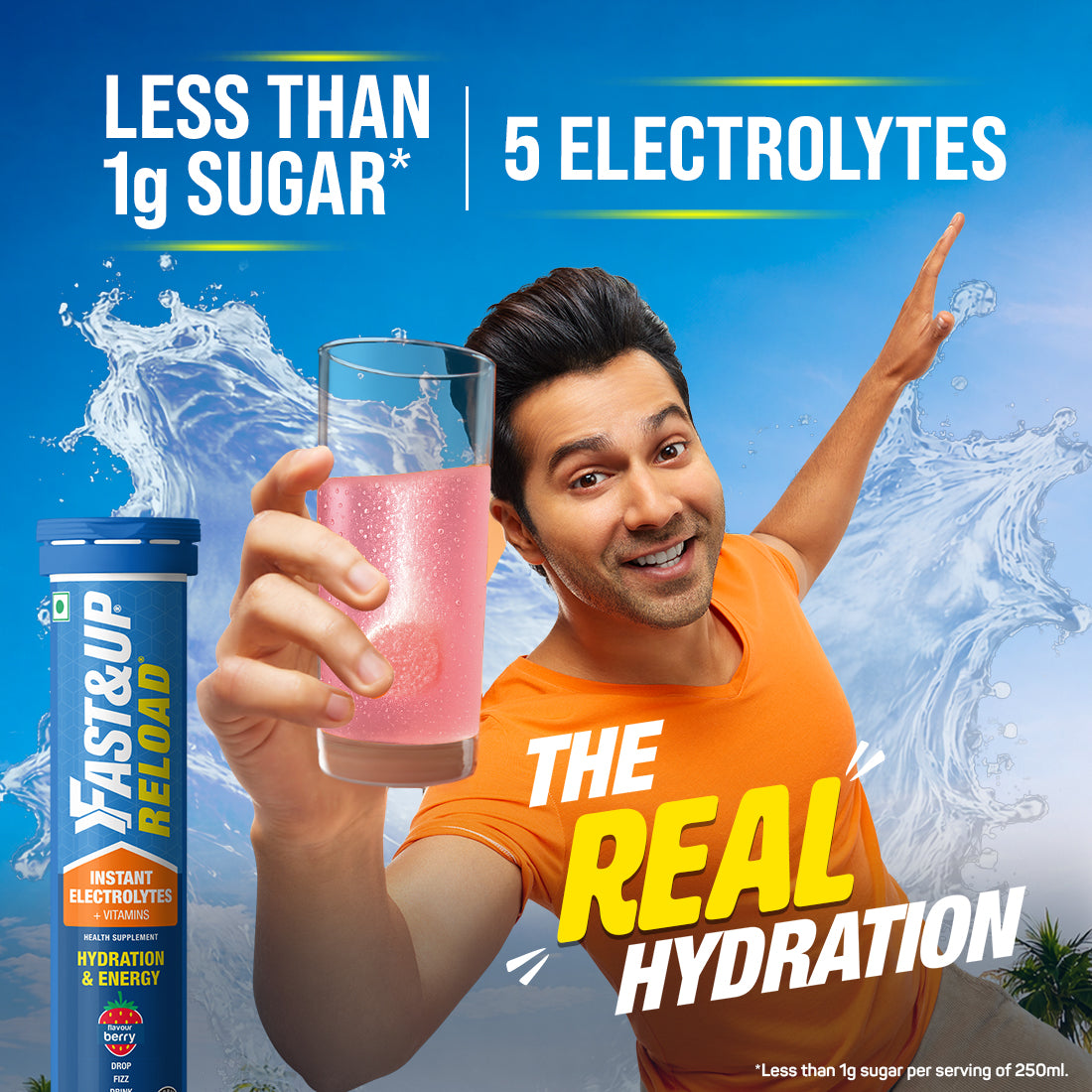 Reload Low Sugar Instant Hydration Drink - Berry
