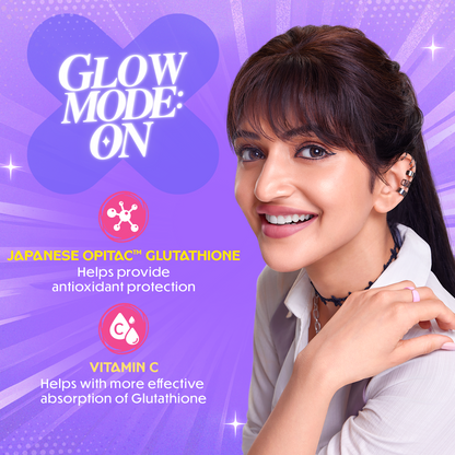Glow- Brighter Skin with Japanese Glutathione - Strawberry Lemon Flavour