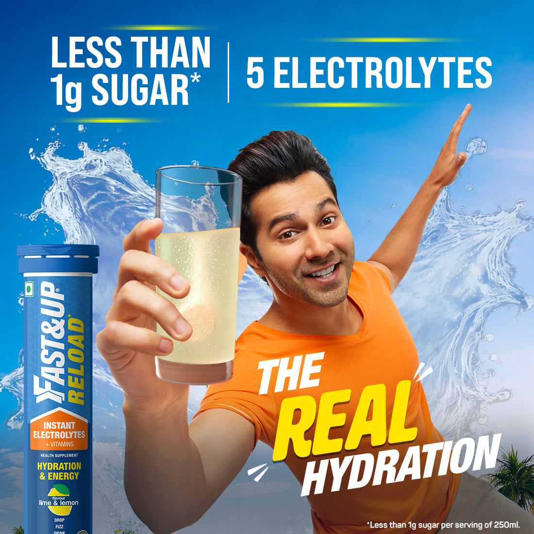 Less then 1G Sugar 5 Electrolytes