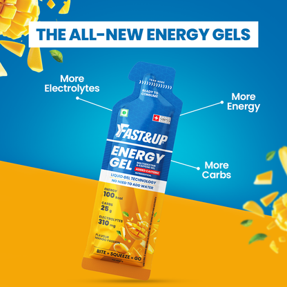 Fast & Up Energy Gel- Caffeinated- Mango Passion