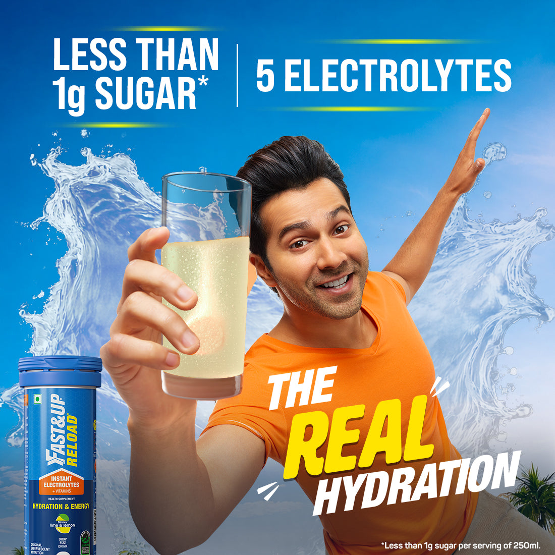 Reload Low Sugar Instant Hydration Drink - Lime & Lemon