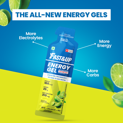 Energy Gel - Non Caffeinated - Zesty Lemon