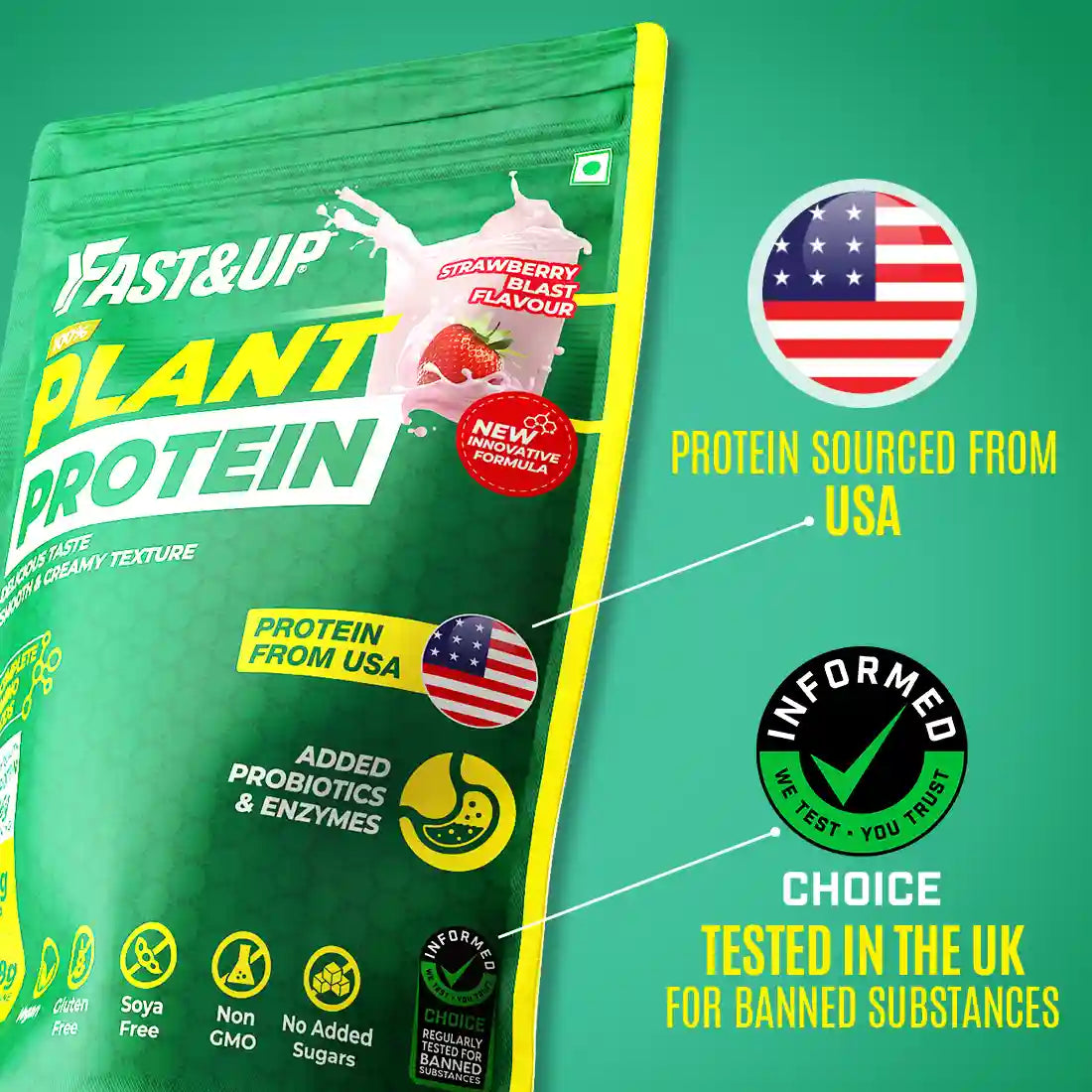 Fast&Up Plant Protein Original