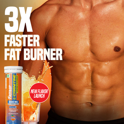 L-Carnitine 3000mg + Glow | Orange Flavor