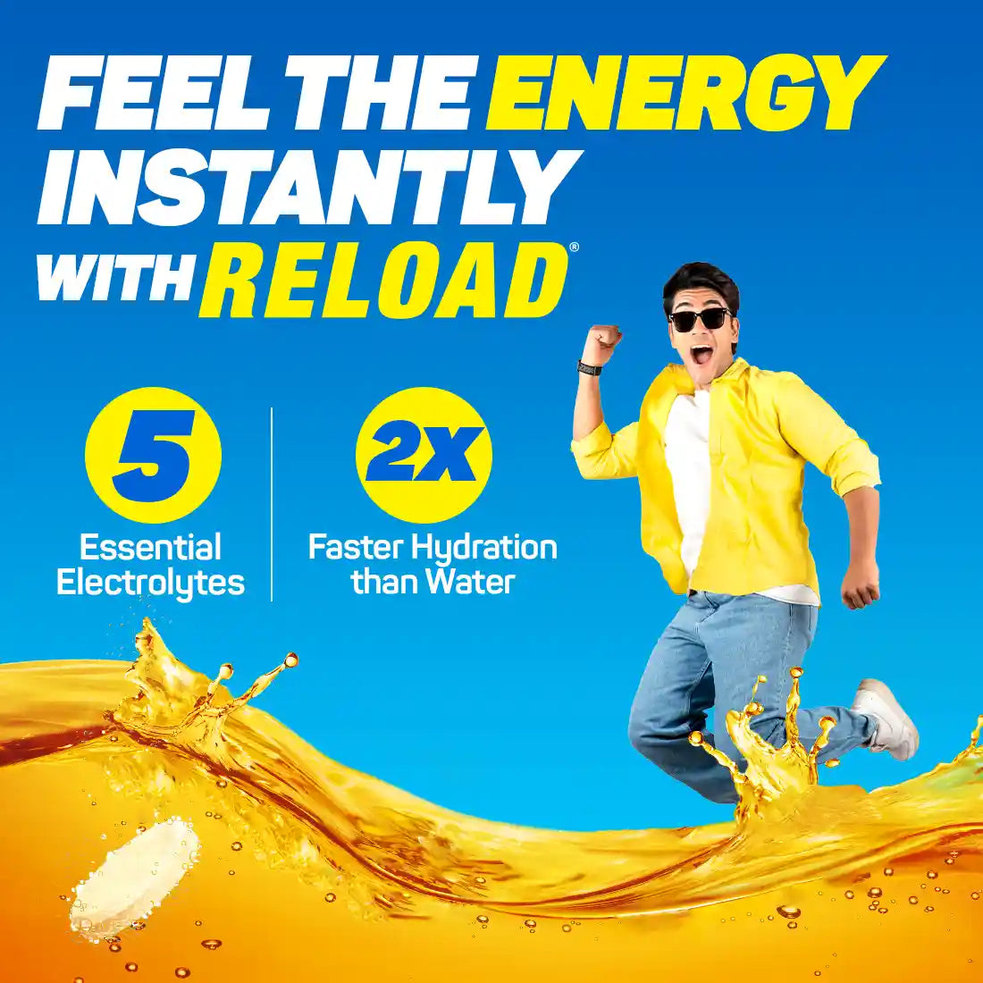 Fast&Up Reload Mixed Flavour Pack for Instant Hydration & Energy