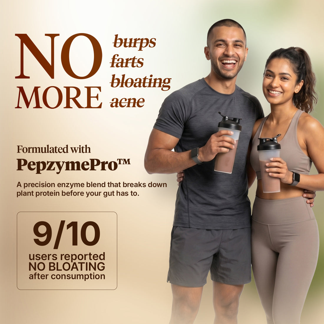 Plant Protein - Rich Chocolate - Single Serving Sachet Combo Pack