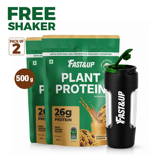 Plant Protein - Cookies & Cream - 500g Pack of 2
