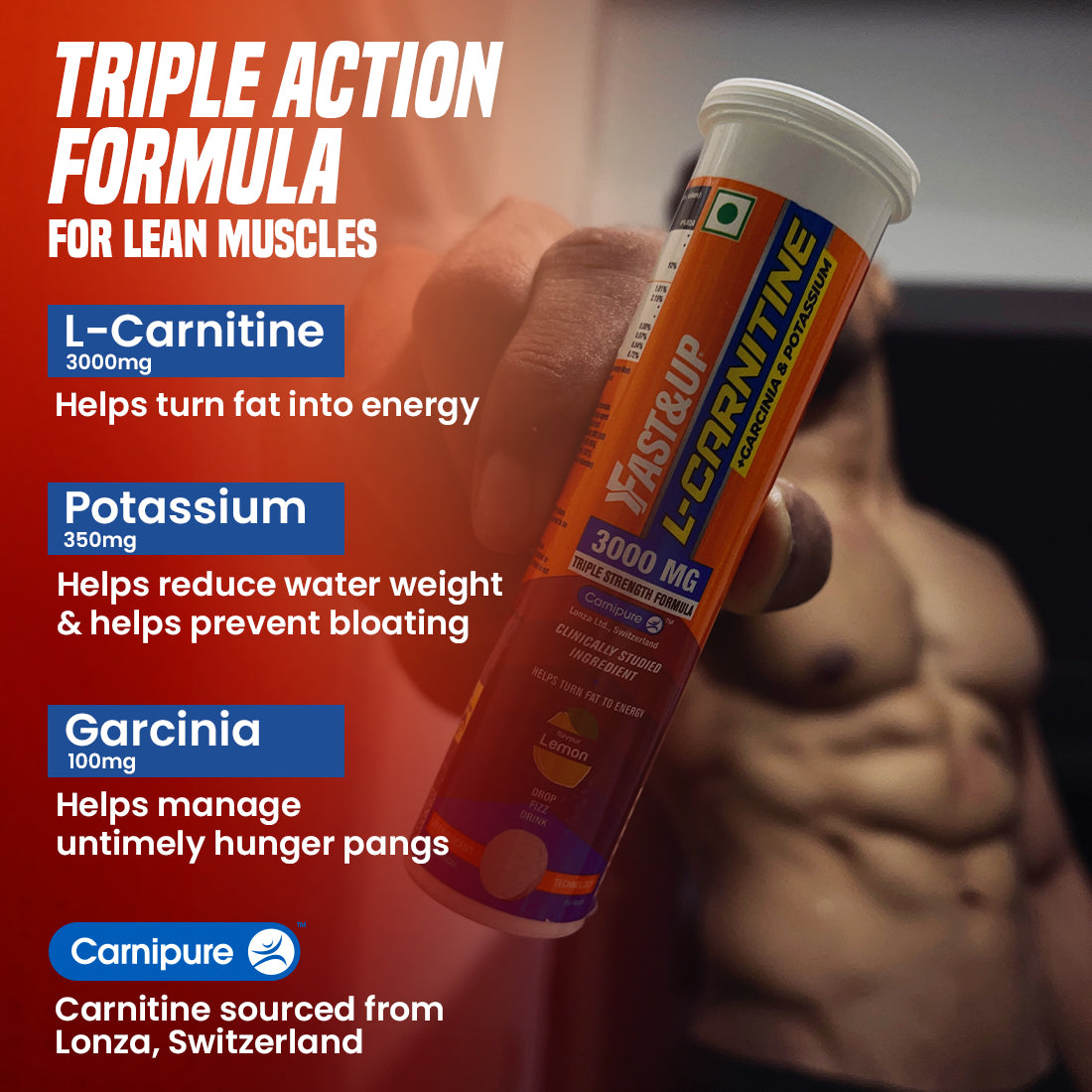 FiberLean + 3000mg L-Carnitine Lemon | Combo Pack – Constipation Relief & Better Digestion, 3000mg L-Carnitine for Weight Loss