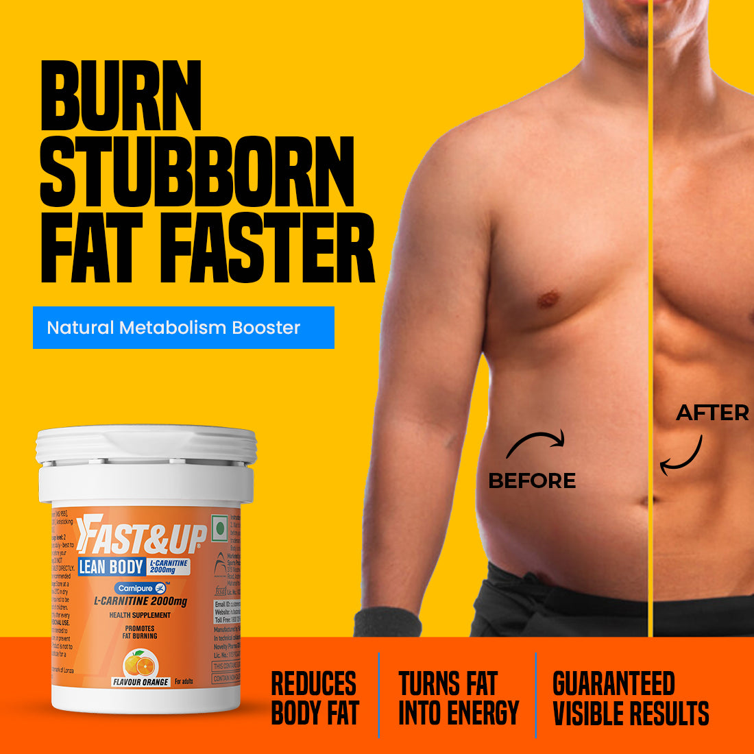 Lean Body for Weight Loss-  Orange | Mini Tube