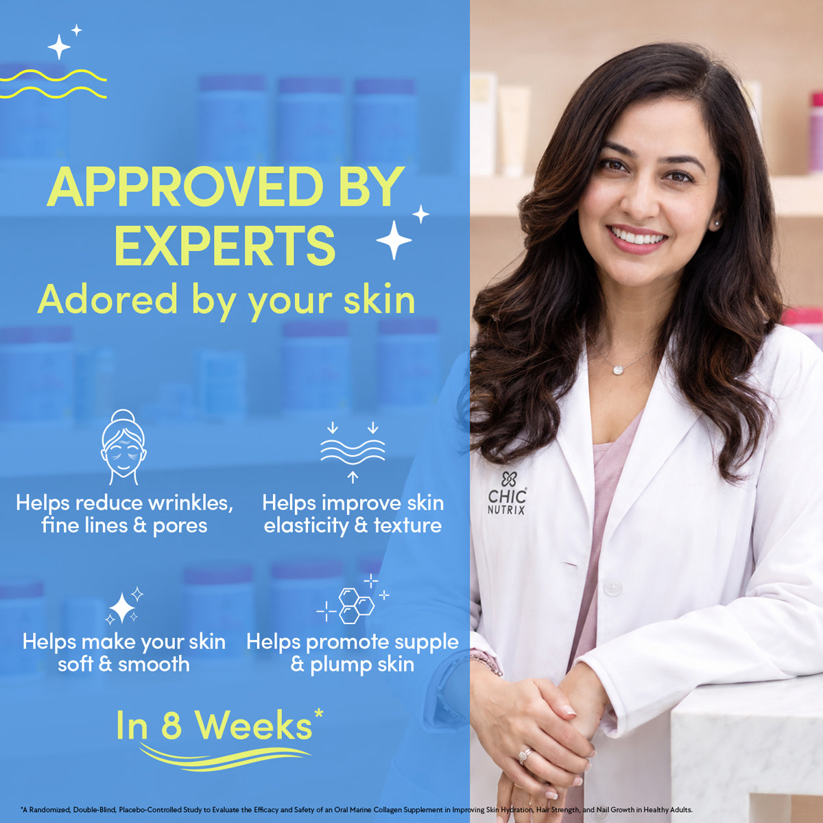 Mighty Collagen - Marine Collagen Supplement for Youthful Skin - Mango