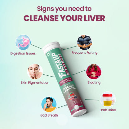 Daily Liver Cleanser with Milk Thistle + NAC - Mixed Berry