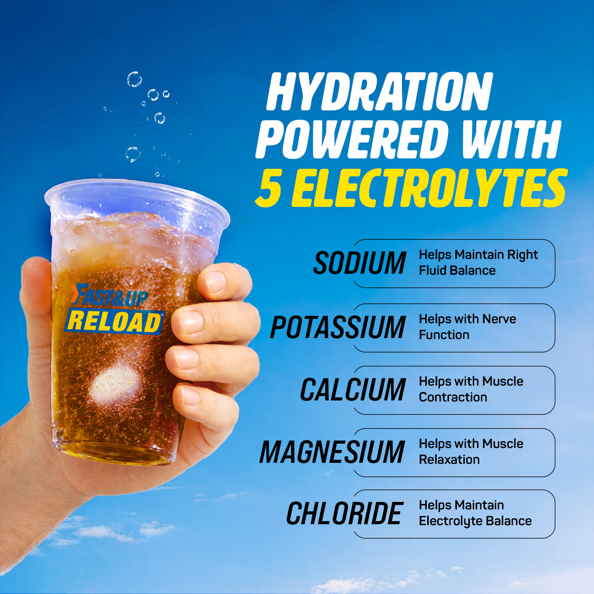 Reload - Low Sugar Instant Hydration Drink - Cola