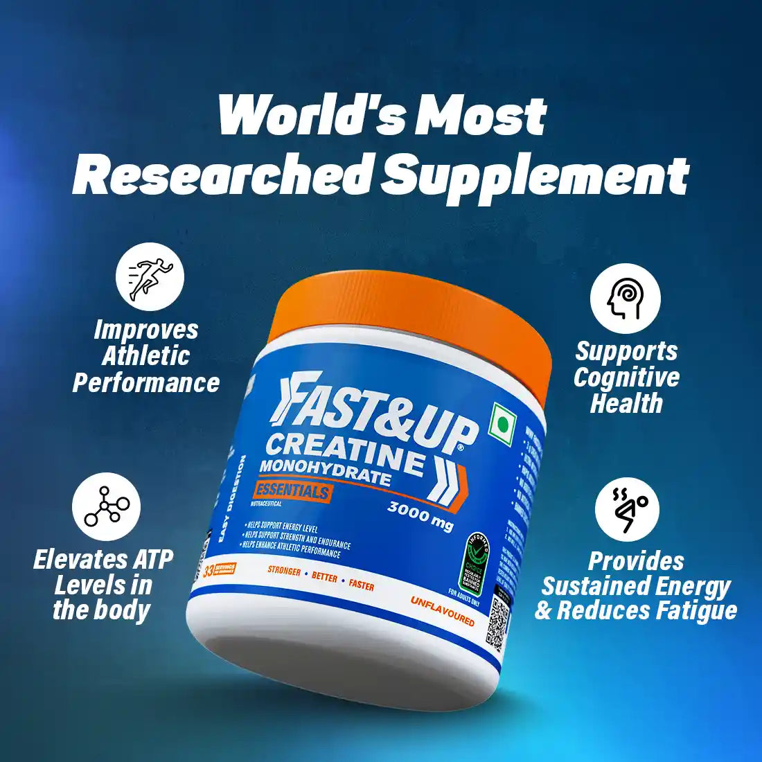 Fast&Up Creatine Monohydrate Essentials