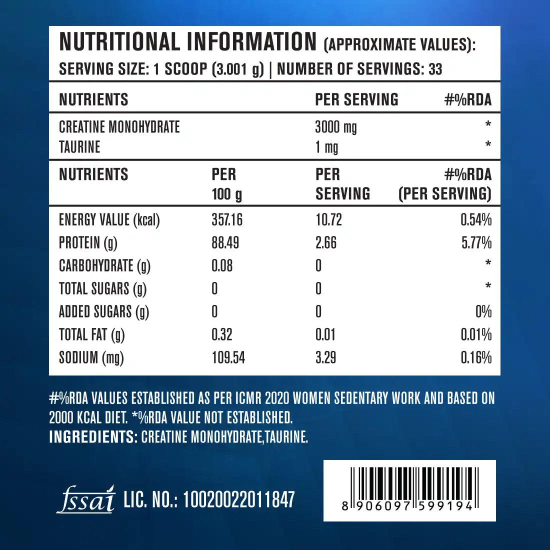 Fast&Up Creatine Monohydrate Essentials