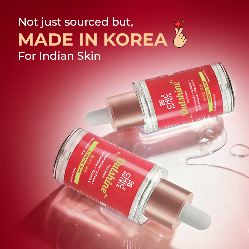 Not Just Sourced but MADE IN KOREA for Indian Skin