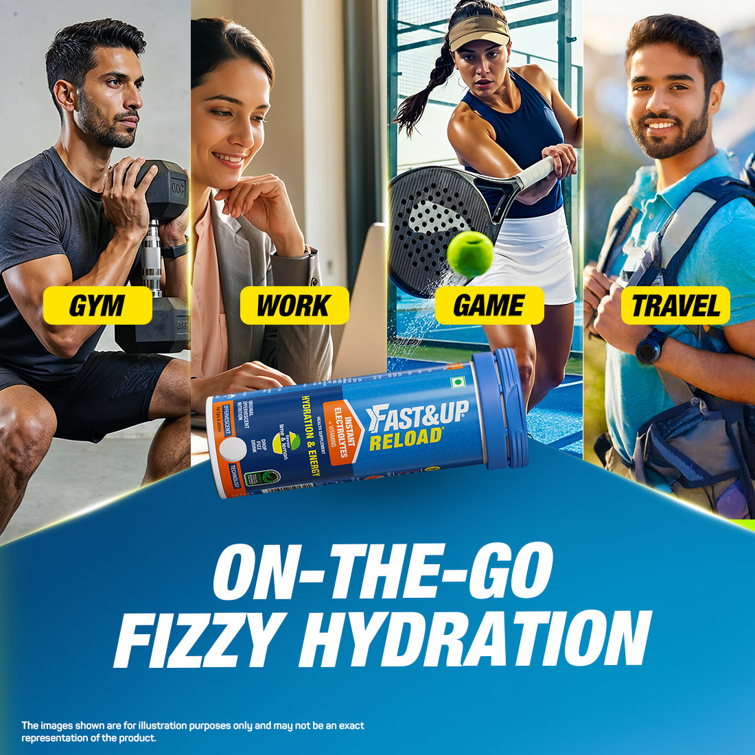 Reload Low Sugar Instant Hydration Drink - Lime & Lemon