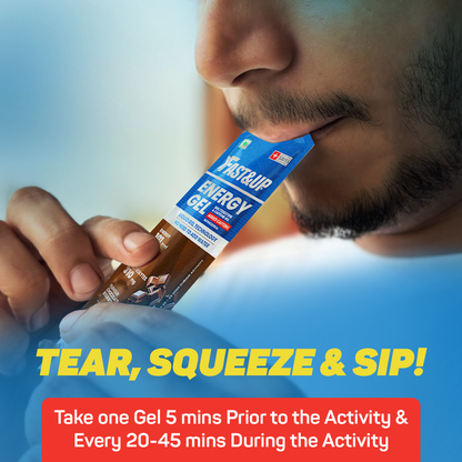 Energy Gel - Caffeinated - Strawberry Banana