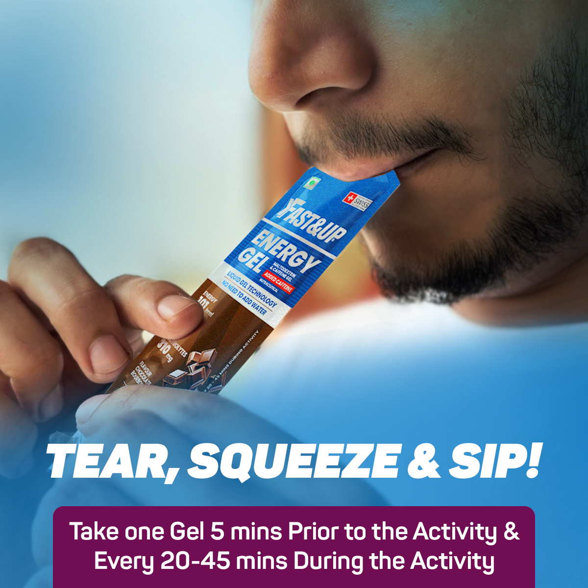 Energy Gel - Caffeinated - Mixed Berry