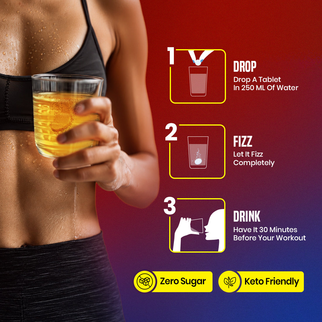 3000mg L-Carnitine for Weight Loss - Orange