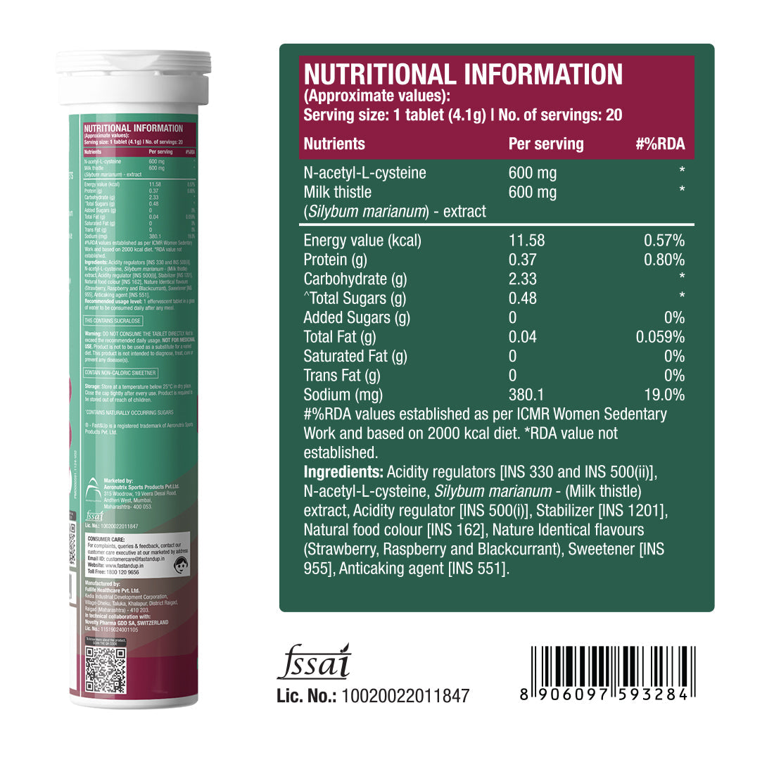 Daily Liver Cleanser with Milk Thistle + NAC - Mixed Berry