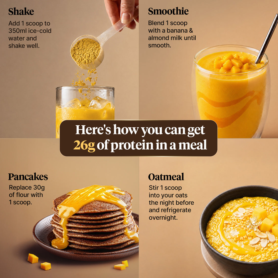 Plant Protein - Alphonso Mango - 25 Servings