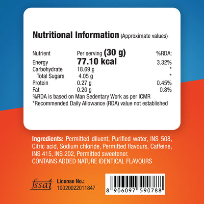Fast&Up Energy Gel Caffeinated - Strawberry Banana