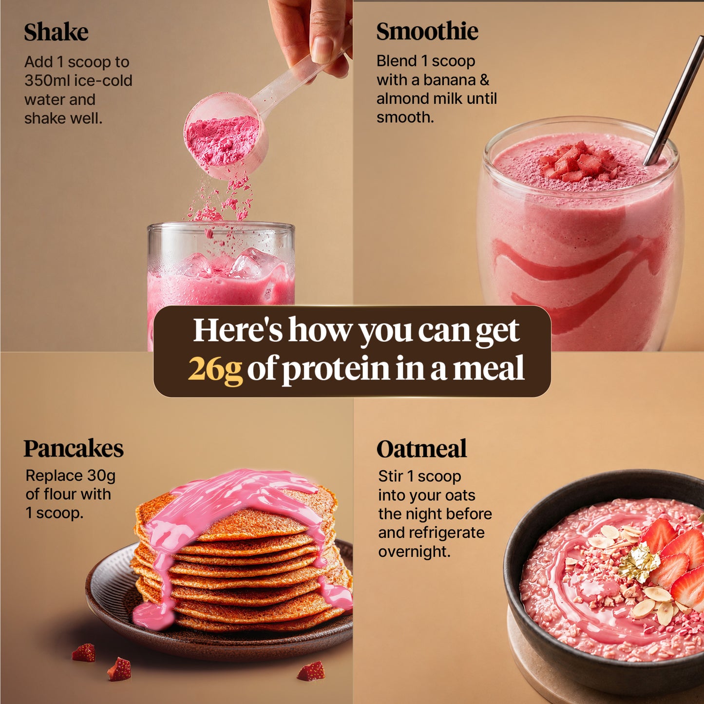 Plant Protein - Strawberry Blast - 25 Servings