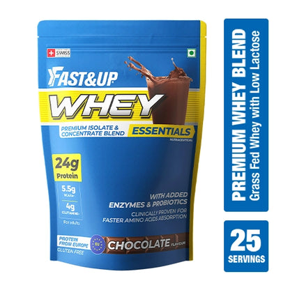 Fast&Up Whey Essentials - Premium Whey Isolate + Concentrate