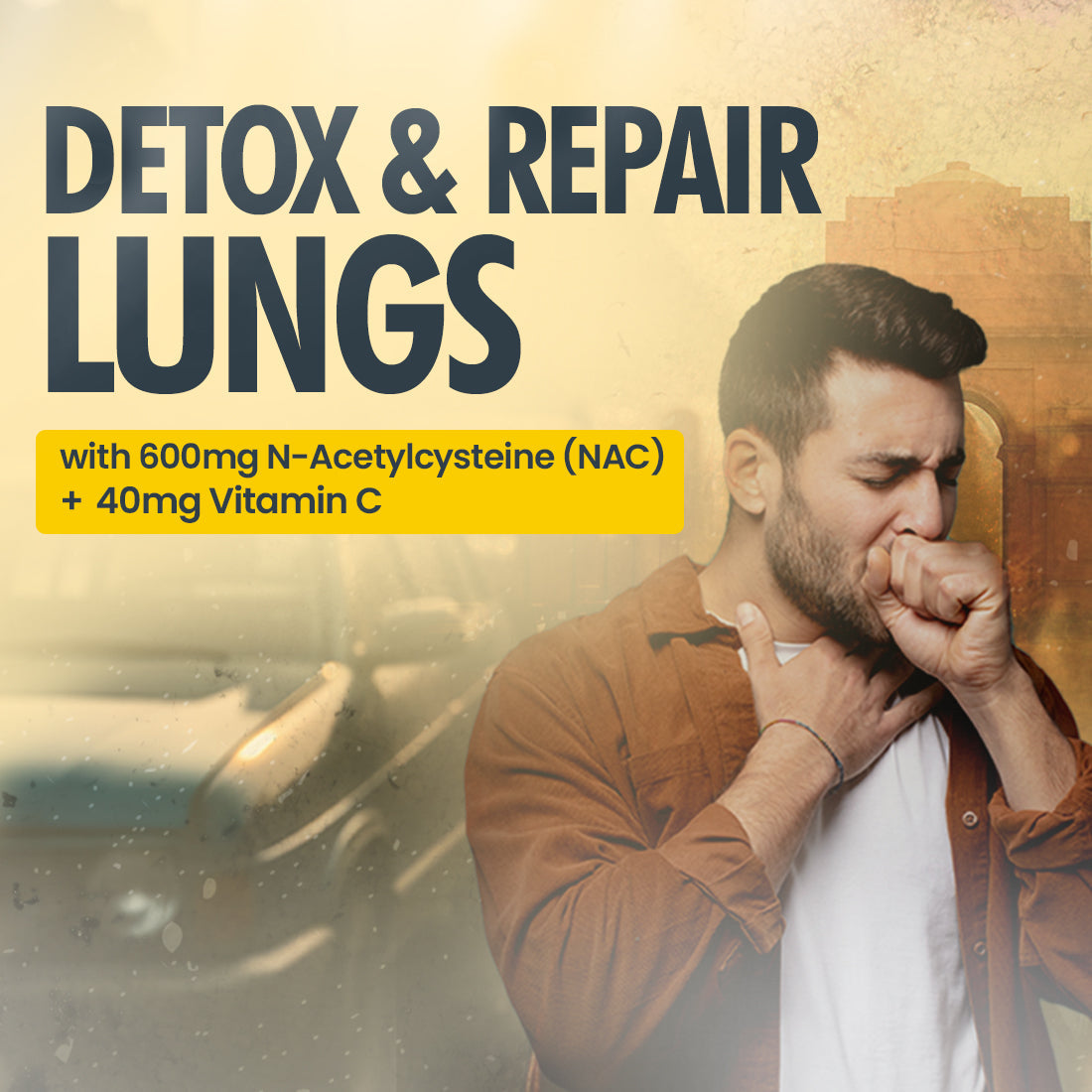 Daily Lung Cleanser with NAC + Vit. C - Strawberry