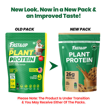 Plant Protein - Cookies & Cream - 1Kg