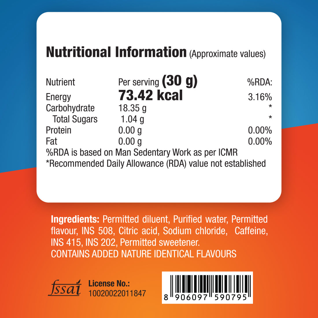 Nutrition Information 