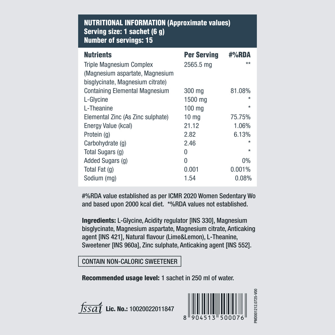Advanced Triple Magnesium Complex