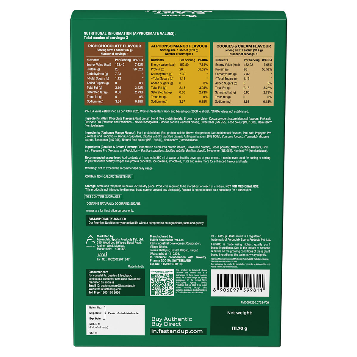 Plant Protein - Assorted Pack