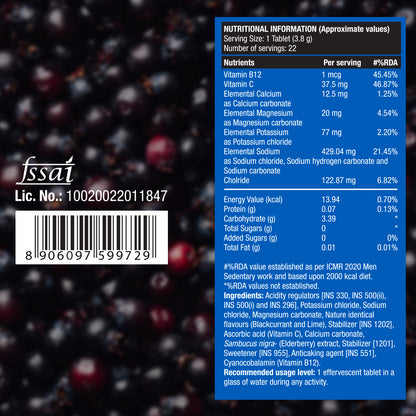 Reload Zero Sugar Instant Hydration Drink - Assorted Pack of 4