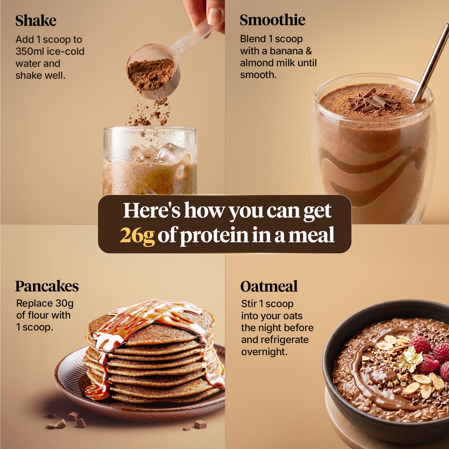 Plant Protein Cookies & Cream 500gms + Free Spillproof Shaker