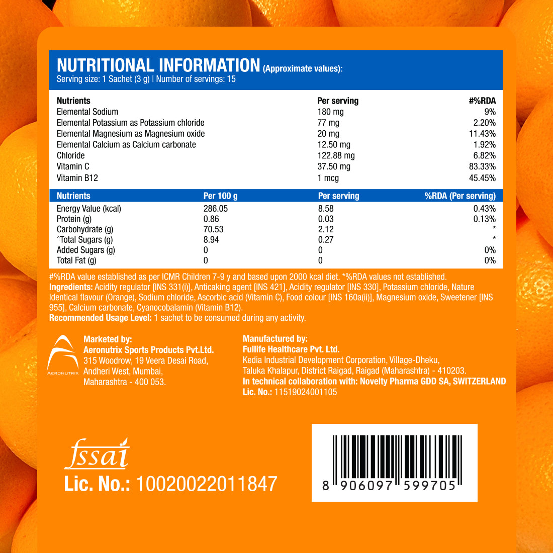 Nutritional Information