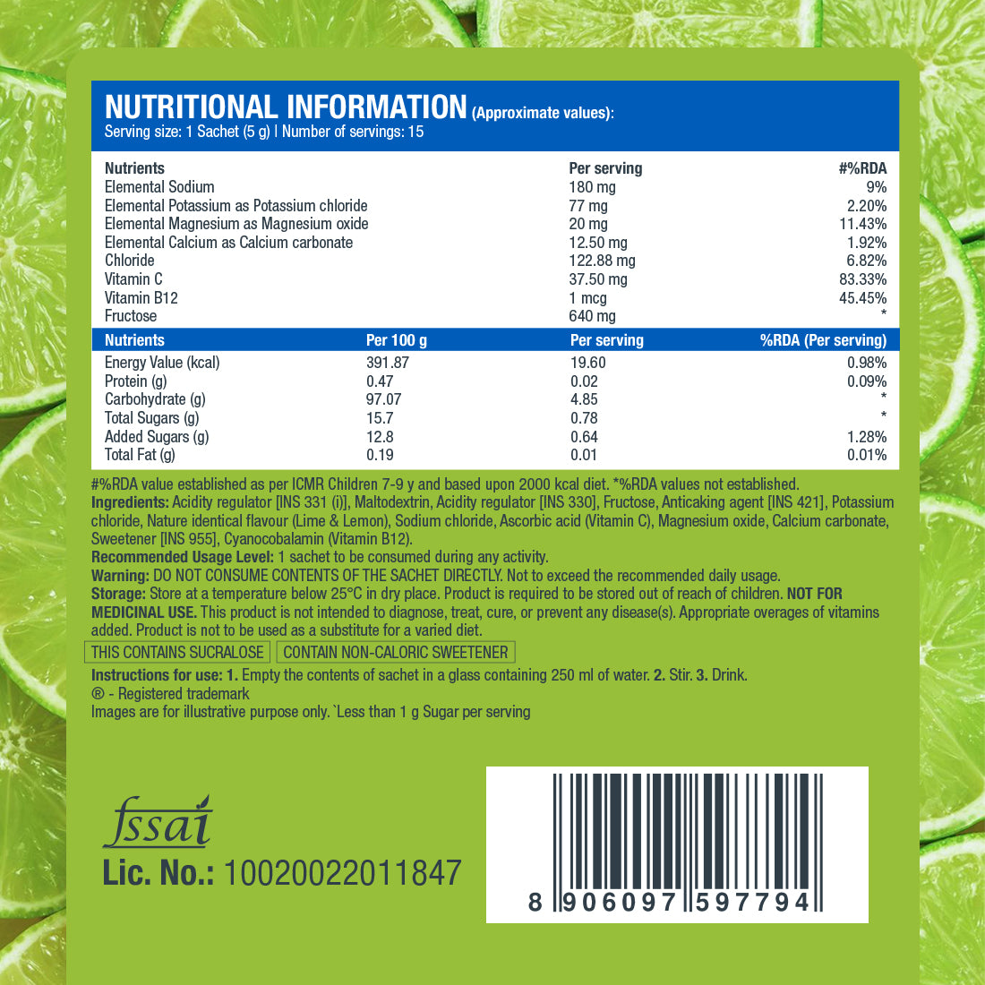 Nutritional Information