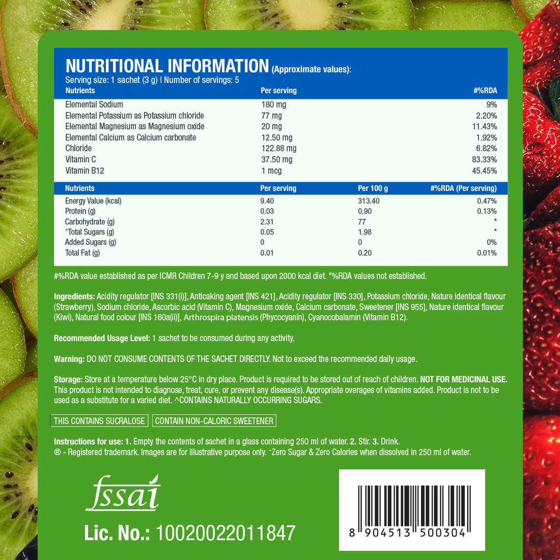 Nutritional Information