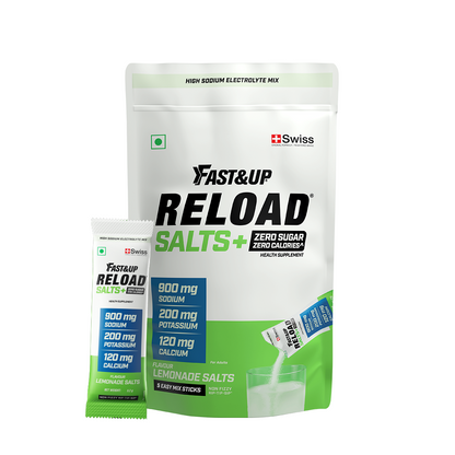 Fast&Up Reload Salts +  High Sodium Electrolyte Mix - Lemonade 5's