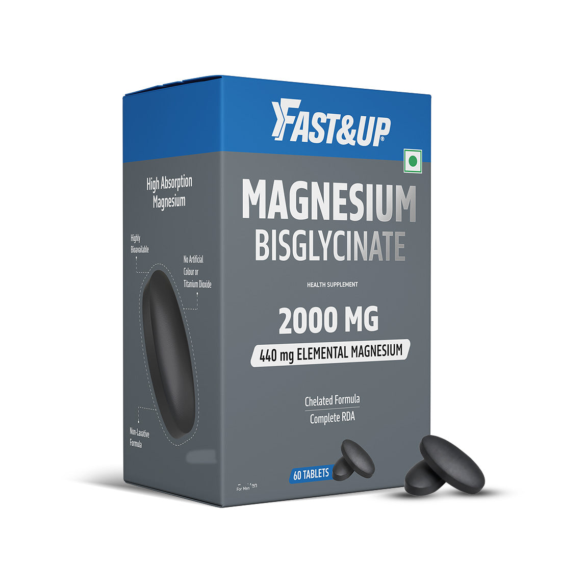 Magnesium Bisglycinate with 440mg Elemental | 100% RDA