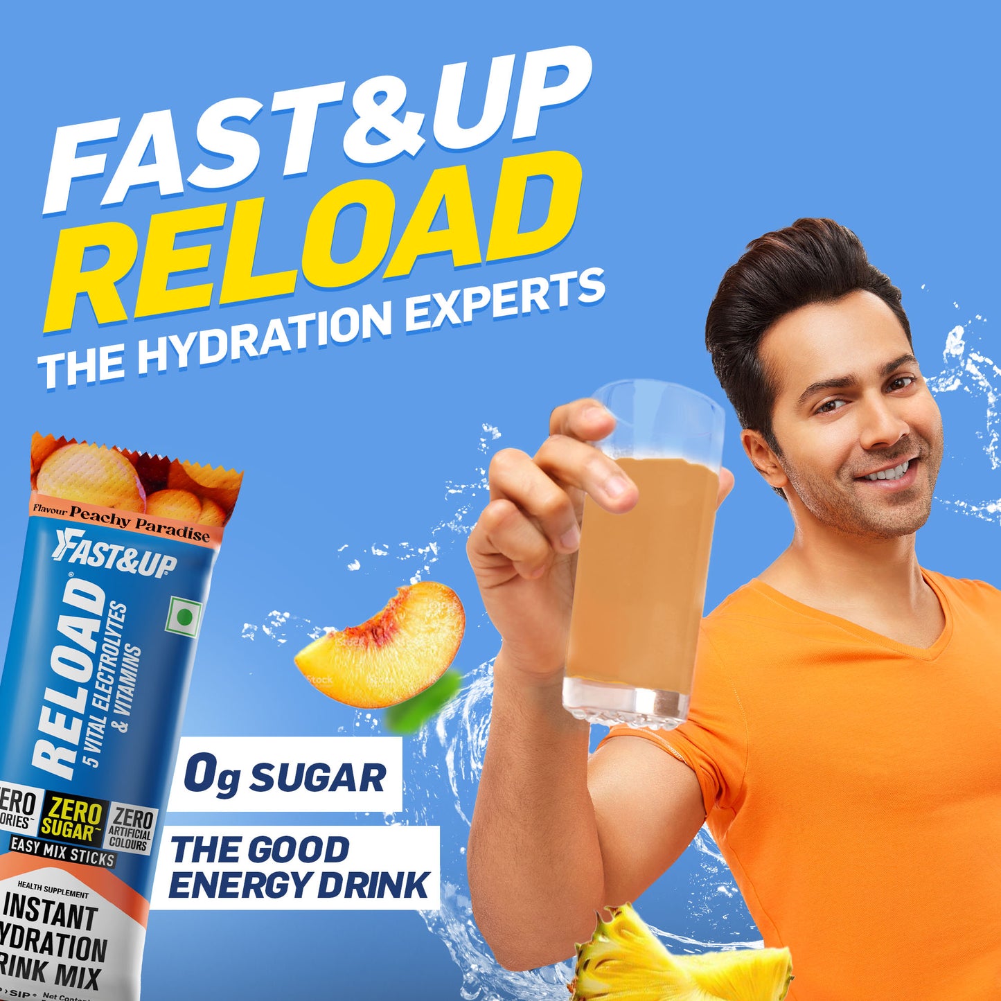 Reload Zero Sugar Instant Hydration Sticks - Assorted