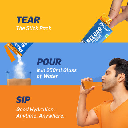 Reload Zero Sugar Instant Hydration Sticks - Assorted