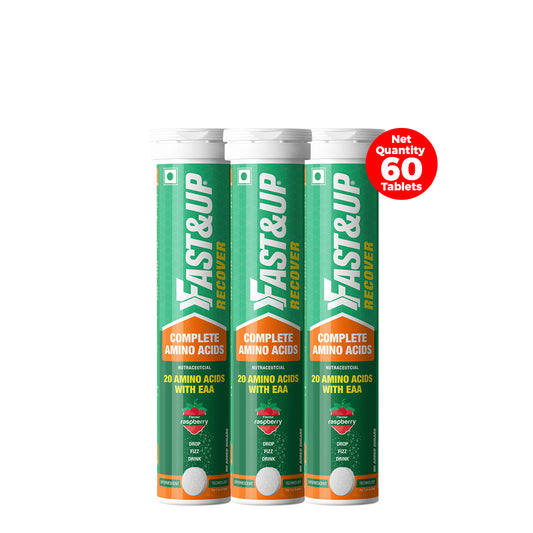 Fast&Up Recover with 20 Amino Acids - Raspberry