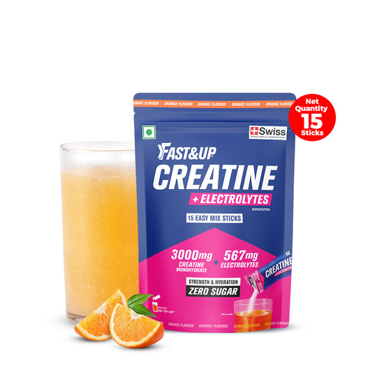 Creatine + Electrolytes - 2x Power - Orange Flavour